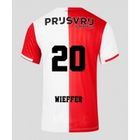 Camisa de Futebol Feyenoord Mats Wieffer #20 Equipamento Principal 2023-24 Manga Curta
